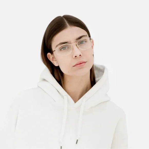 Retrosuperfuture Tema Optical Oro gold aviator eyeglasses - Picture 10 of 10